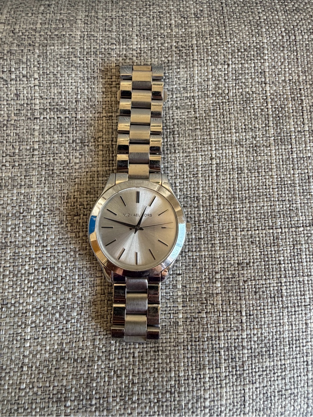 Michael Kors Silver Stainless Steel Bracelet Watch